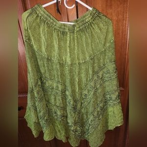 Green Skirt